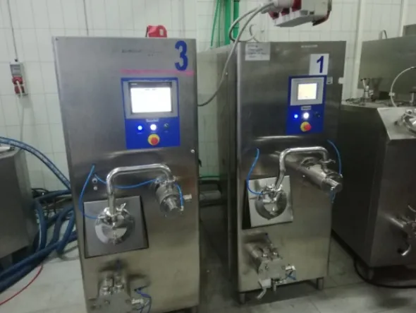 Complete ice cream making equipment Tetra Pak Teknoice