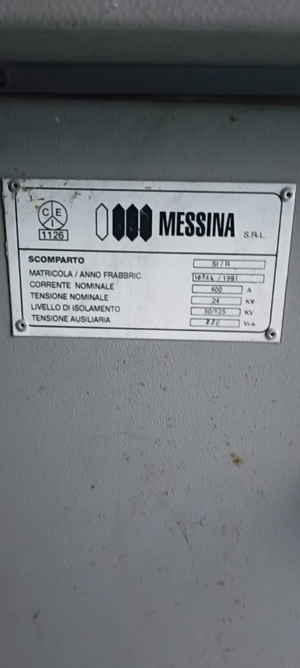 COMPONENTI PER CABINA MT/BT