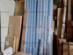 8#9482 Composizione boiserie e armadio