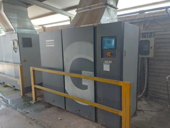 6#7923 Compressore Atlas Copco e essiccatore Deitech