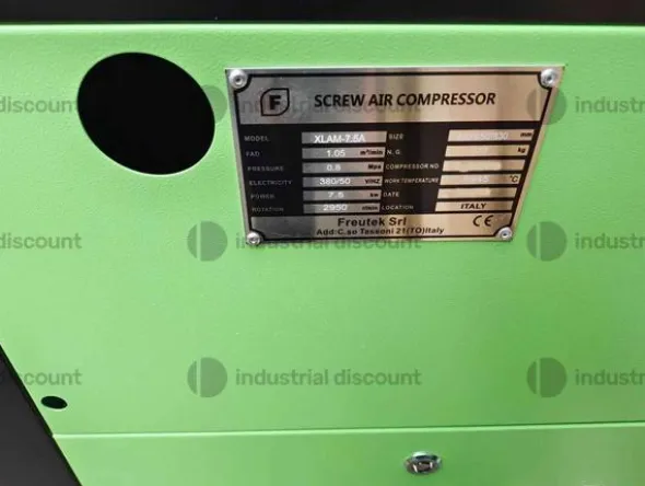 7#10001 Compressore a vite 7,5 kW