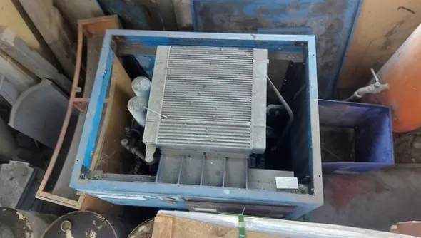 11#6534 Compressore Ceccato e serbatoio Fini