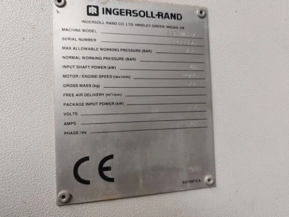 23#7556 Compressore e essiccatore Ingersollrand