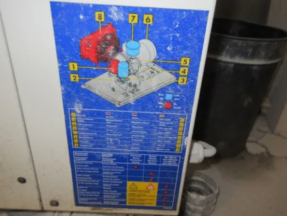 5#6423 Compressore Fiac Silver10 e banco aspirante Cobalm