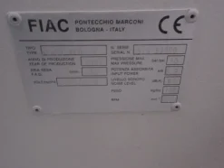5#6423 Compressore Fiac Silver10 e banco aspirante Cobalm