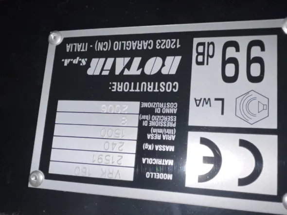 Compressore Honda VRK 160