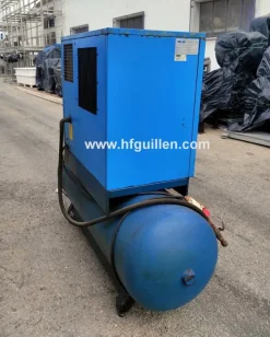 COMPRESSORE ROTATIVO A VITE CON ESSICCATORE ABAC