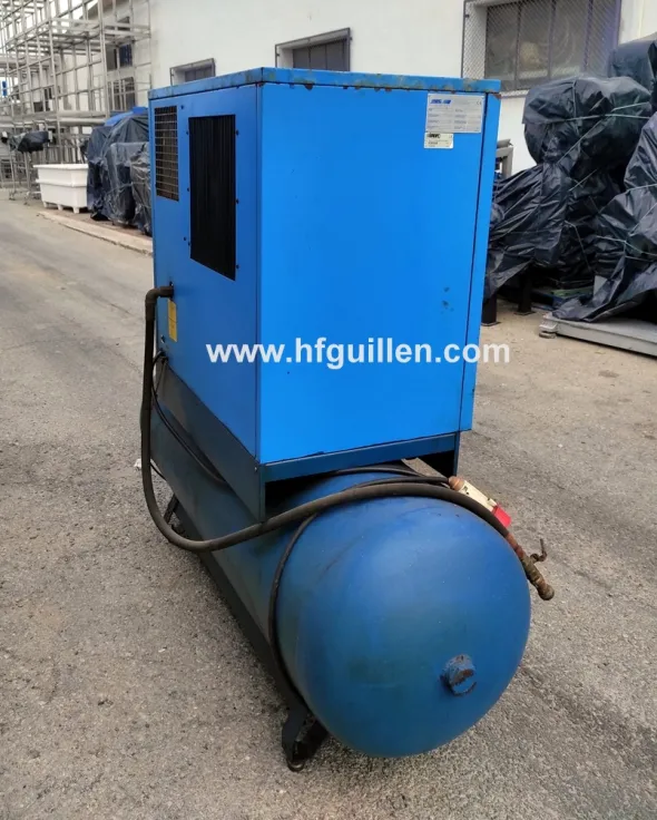COMPRESSORE ROTATIVO A VITE CON ESSICCATORE ABAC