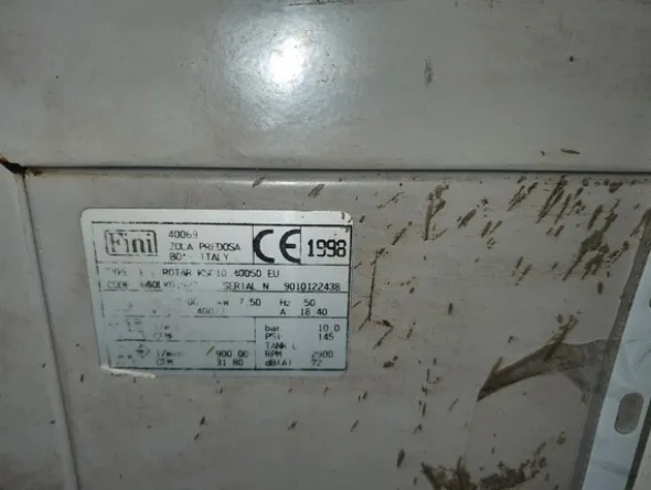 58#7754 Compressori aria con cisterna Fini