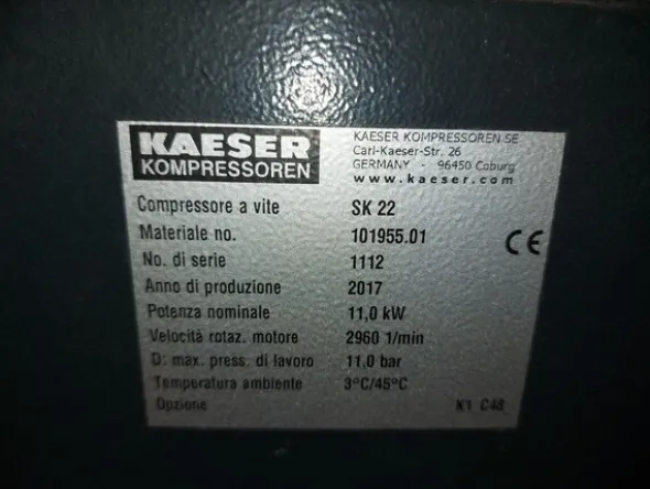 6#8011 Compressori Kaeser