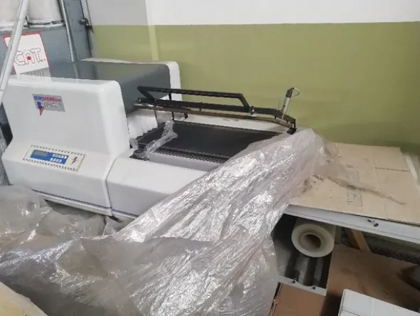 2#5122 Confezionatrice angolare Robopac