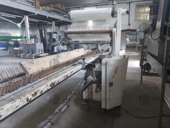 3#9213 Confezionatrice FMC e nastri di trasporto