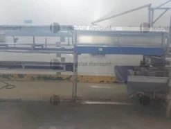 3#9213 Confezionatrice FMC e nastri di trasporto