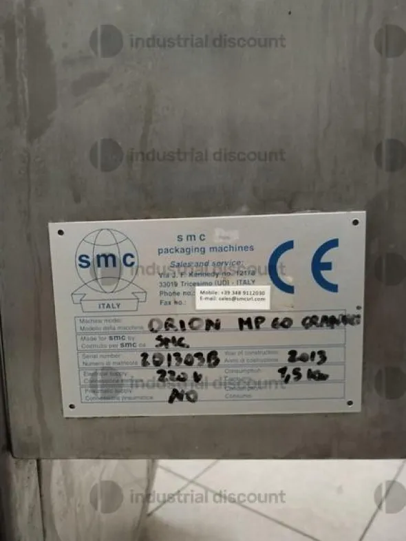 2#10223 Confezionatrice monodose SMC per polveri e granuli