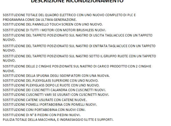 CONFEZIONATRICE ORIZZONTALE PFM TORNADO BB