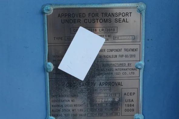 11#4902 Container