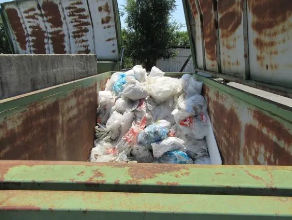 2055#3561 Container BTE con coperchio