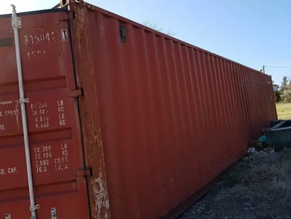 6#4125 Container con arredi