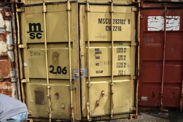 20206#4390 Container e quadri elettrici