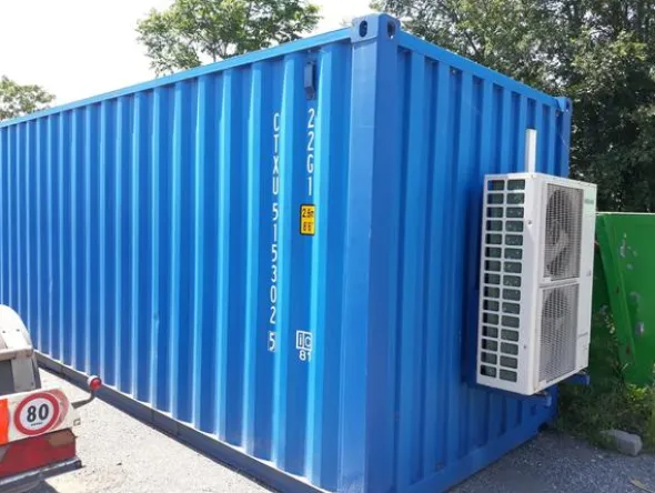 2#4424 Container in ferro per uso navale