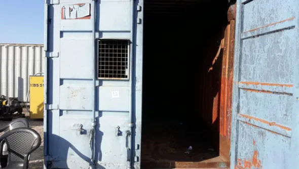 22#4424 Container in ferro uso navale da 6 metri