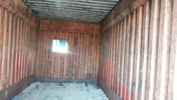 22#4424 Container in ferro uso navale da 6 metri