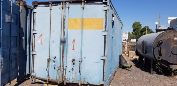 11#4424 Container in ferro uso navale da 6 metri