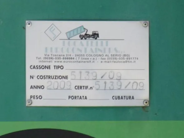 2211#3561 Container Locatelli Eurocontainers