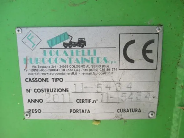 2206#3561 Container Locatelli Eurocontainers