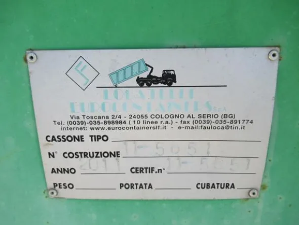 2121#3561 Container Locatelli Eurocontainers