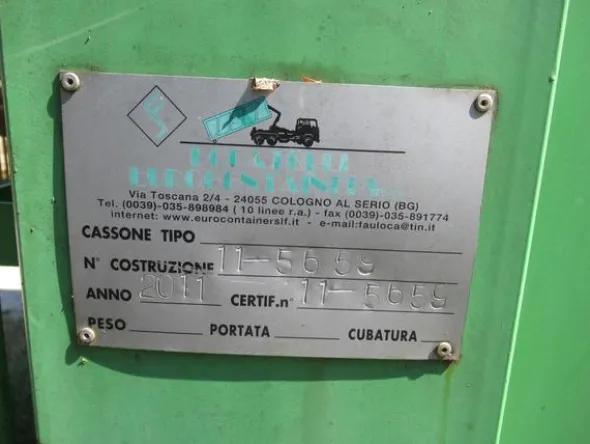 2040#3561 Container Locatelli Eurocontainers