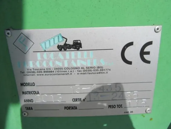 2223#3561 Container Locatelli Eurocontainers