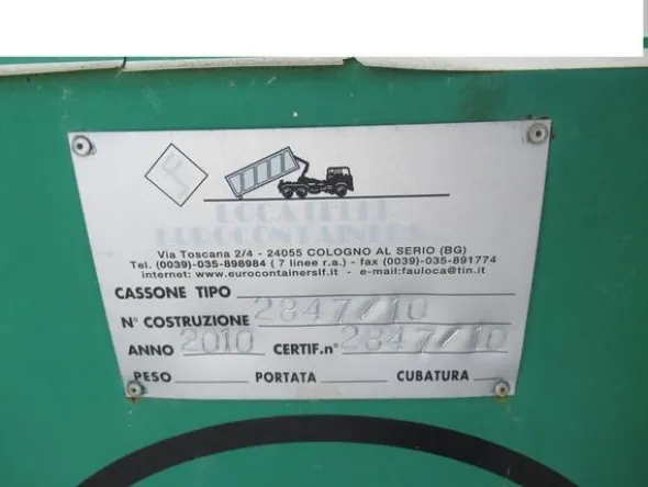 2061#3561 Container Locatelli Eurocontainers