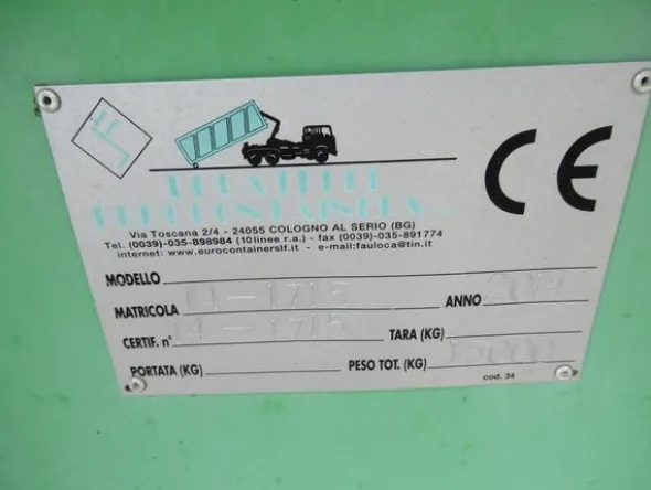 2190#3561 Container Locatelli Eurocontainers
