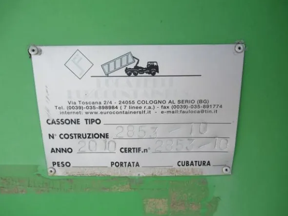 2063#3561 Container Locatelli Eurocontainers