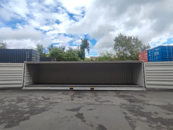 Container marittimo da 40 piedi HC Open Side nuovo