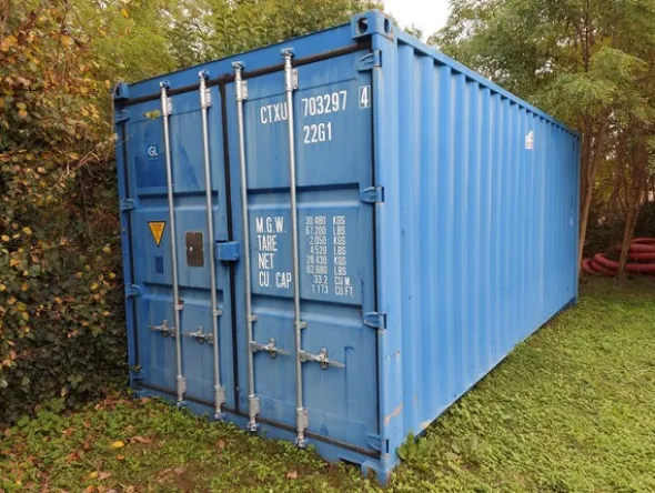 26#5641 Container navale ed attrezzatura da cantiere