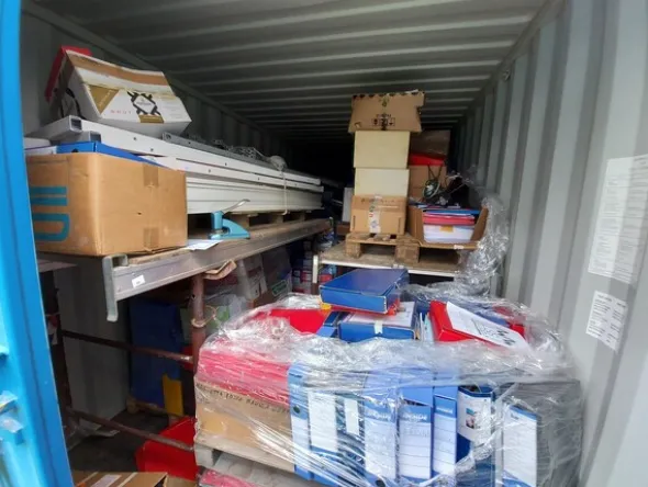 27#5641 Container navale etaglierina carta Dahle