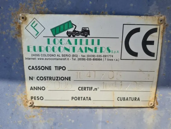 4#5500 Container scarrabile Locatelli