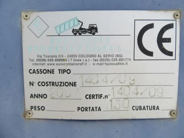 26#44740 Container scarrabile Locatelli con coperchio