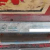 4#7291 Container scarrabile rosso con gru