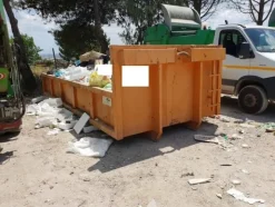 27#6794 container scarrrabile e compattatore scarrabile