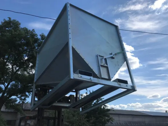 Contenitore per cereali 2m3/stoccaggio mobile del grano