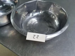 20#7097 Contenitori e tavolo in acciaio inox
