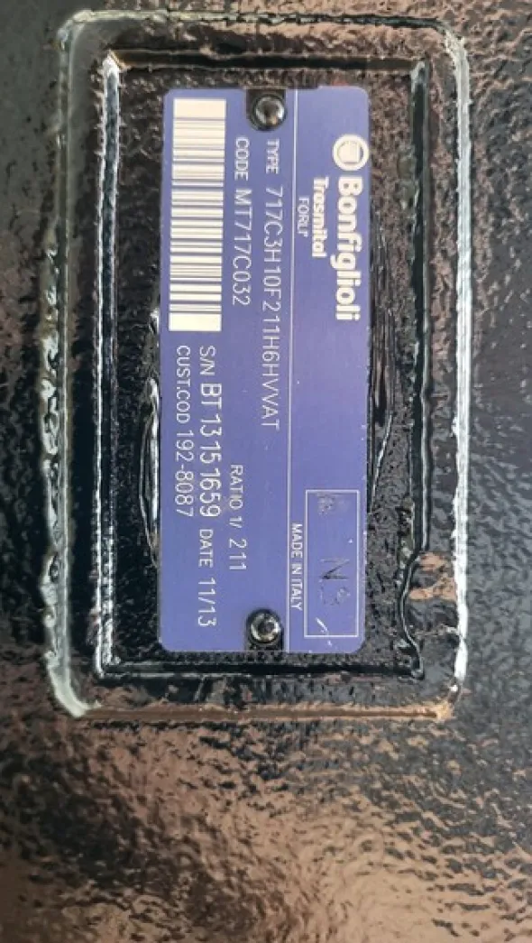 40#7807 Coppia motore riduttore idraulico
