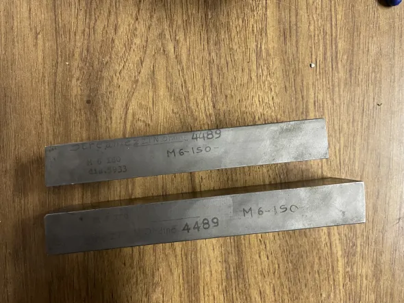 55 COPPIE PETTINI PIANI PER FILETTATURA / rullatura