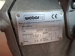 Costipatore verticale Weber MT SRV 620
