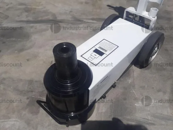 5#10091 Crick pneumatico 80 tonnellate