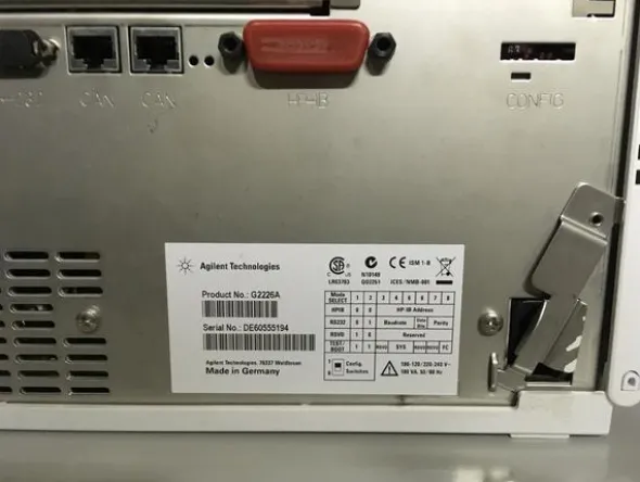 187#22880 Cromatografo liquido Agilent