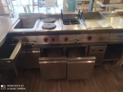 Cucina professionale elettrica smontabile